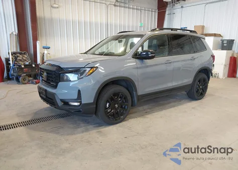 2024 Honda Passport Awd Black from USA, damaged, VIN 5FNYF8H88RB021820